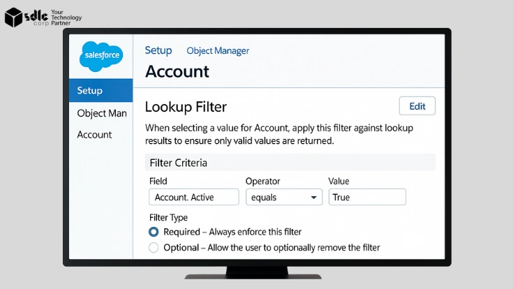 Salesforce Lookup Filter