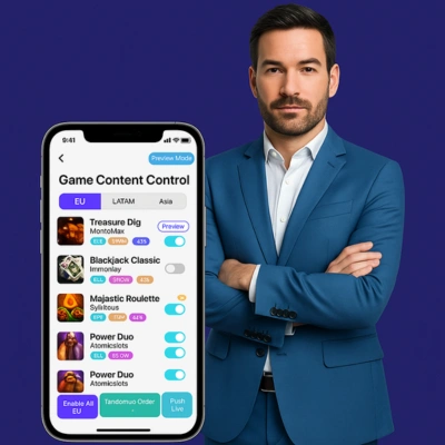 Banner with call-to-action text ‘Partner with Us to Develop Ethical, Explainable AI Systems’ and an AI chip graphic with communication icons.