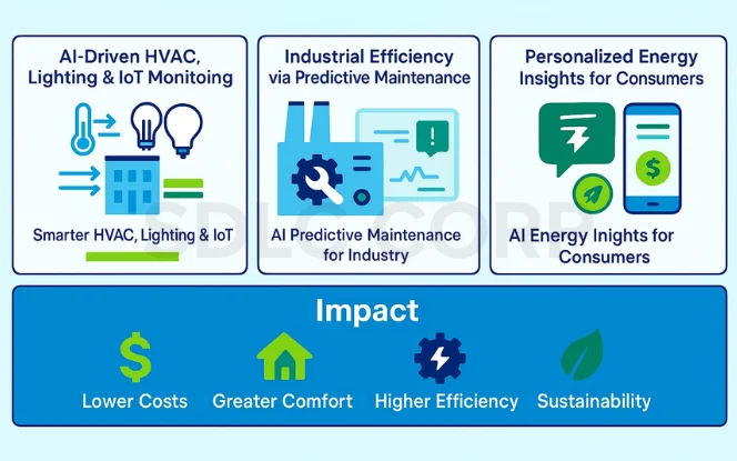Smart Energy Management With AI-Driven HVAC, Predictive Maintenance, and Consumer Insights