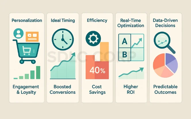 Advantages of AI in Marketing.