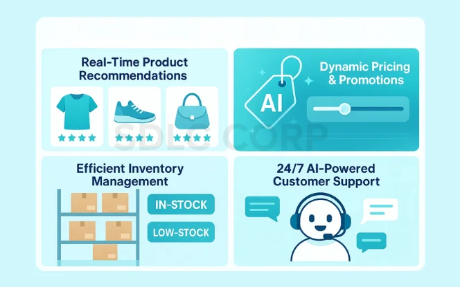 Importance of AI in E-Commerce .