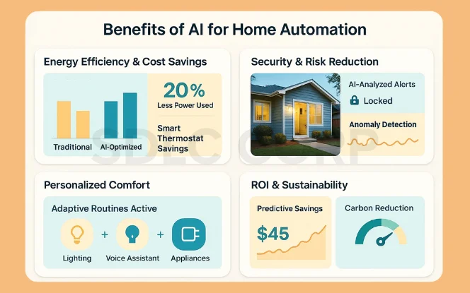 Benefits of AI for Home Automation .