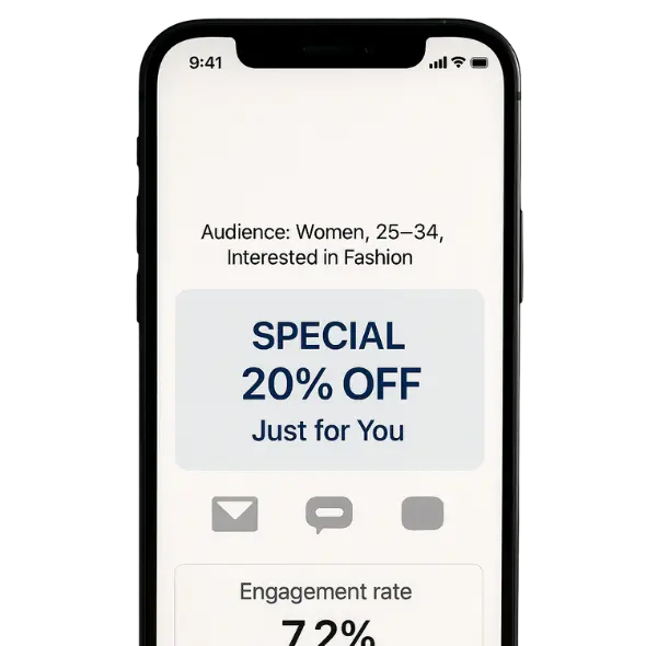 Discount offer screen