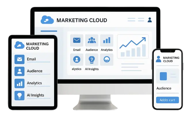  Marketing Cloud dashboard