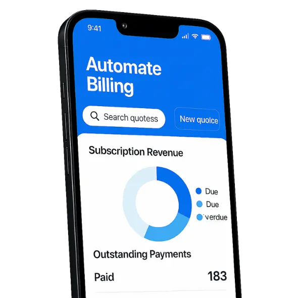 Banking app login screen
