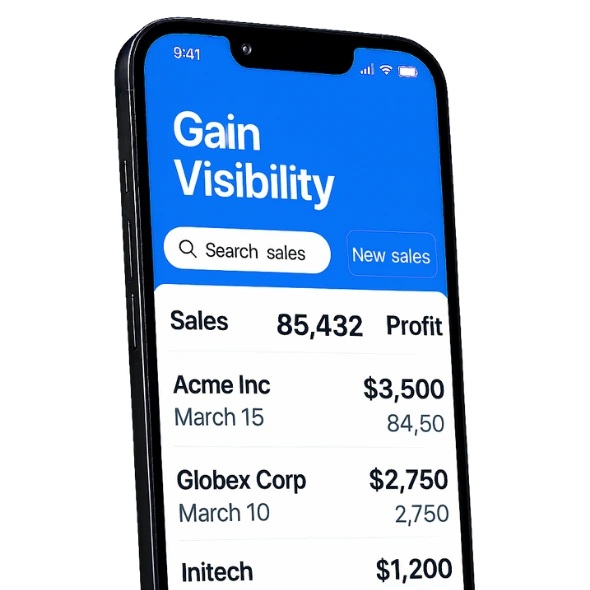 Banking app login screen
