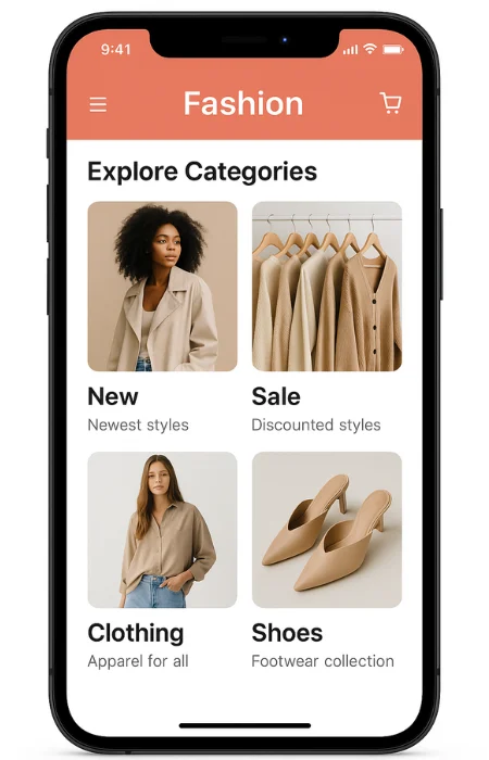 Odoo ERP dashboard for fashion industry showing inventory, orders, and product management modules