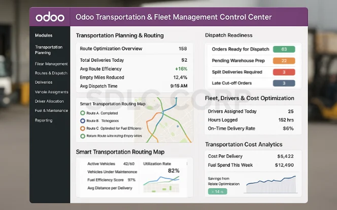 Transportation Management with Odoo for Logistics