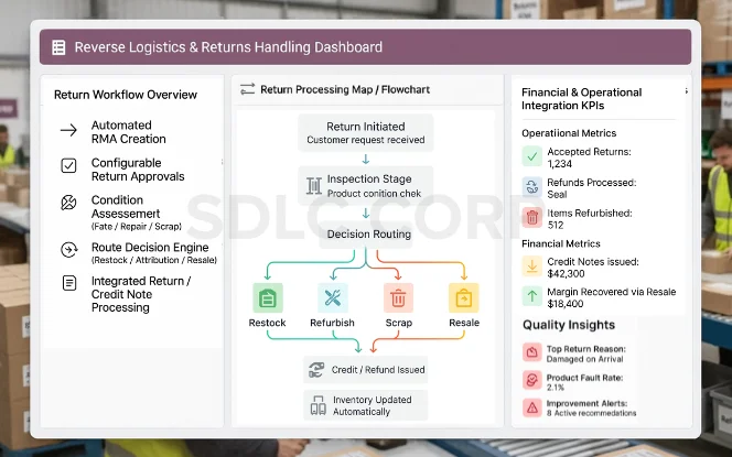 Reverse Logistics & Returns Handling in Odoo for Logistics