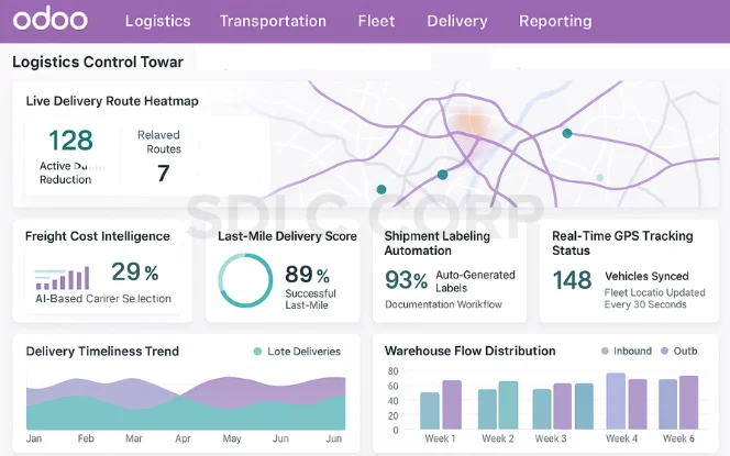   Logistics, Transportation & Distribution Management with Odoo for Supply Chain 