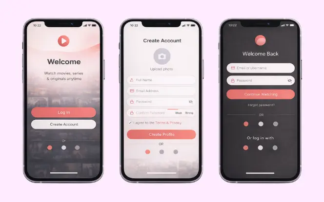 user registration & profiles