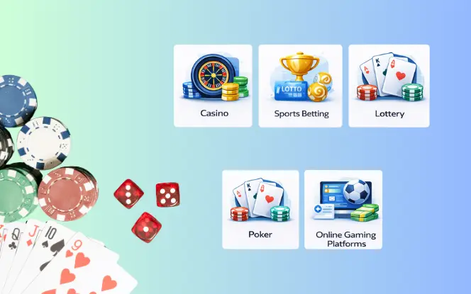 Types of the gambling license