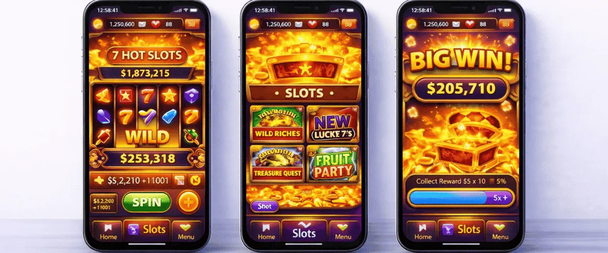 Premium Slot UI Design