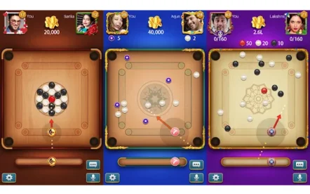 Carrom Master - AI-Powered Carrom Game​.