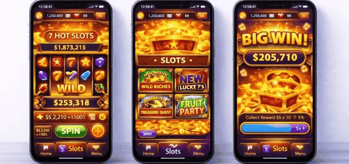 Premium Slot UI Design