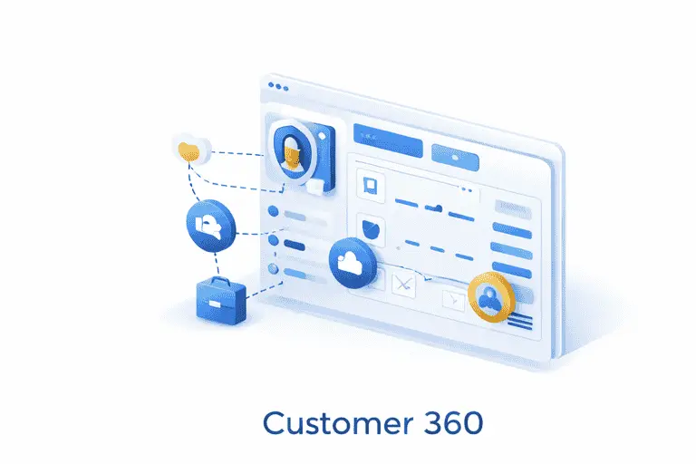 Customer 360 illustration