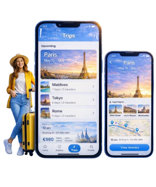 Travel app development comapny