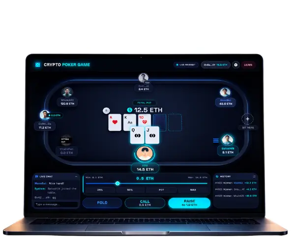 Crypto poker integration architecture showing payment rails, wallet sync, KYC checks, analytics feeds, and API connectors
