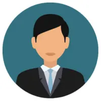 Male user avatar illustration