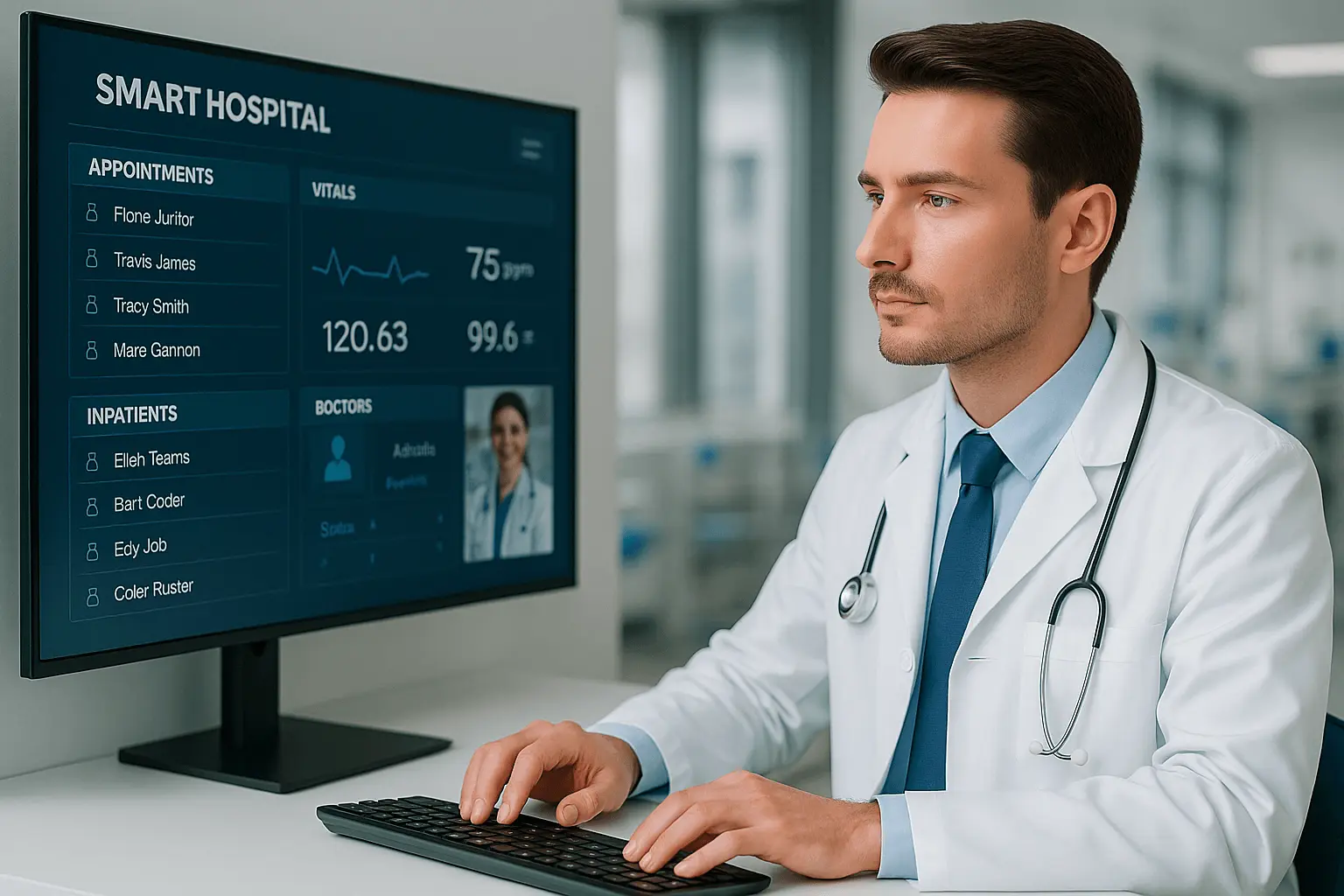 Odoo developers with experience in medical and healthcare industry