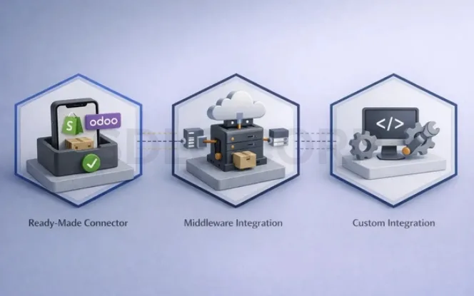 Shopify Odoo version compatibility and connector fit