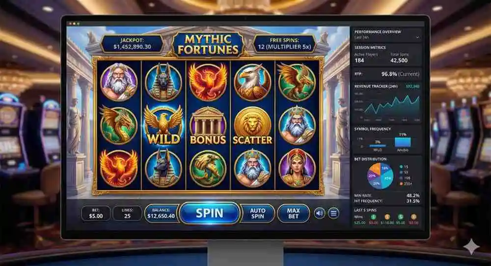 Feature image Slot game development