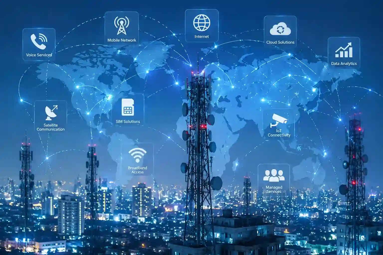 Telecom network infrastructure