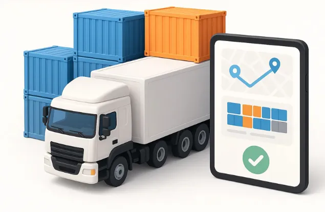 3PL freight movement and container logistics operations