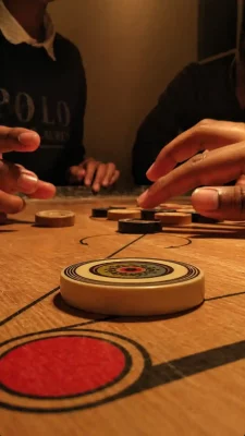 Carrom board game development