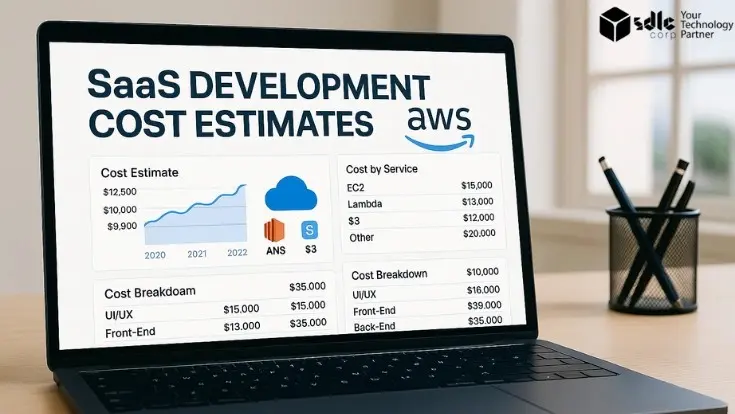 SaaS app development cost on AWS guide