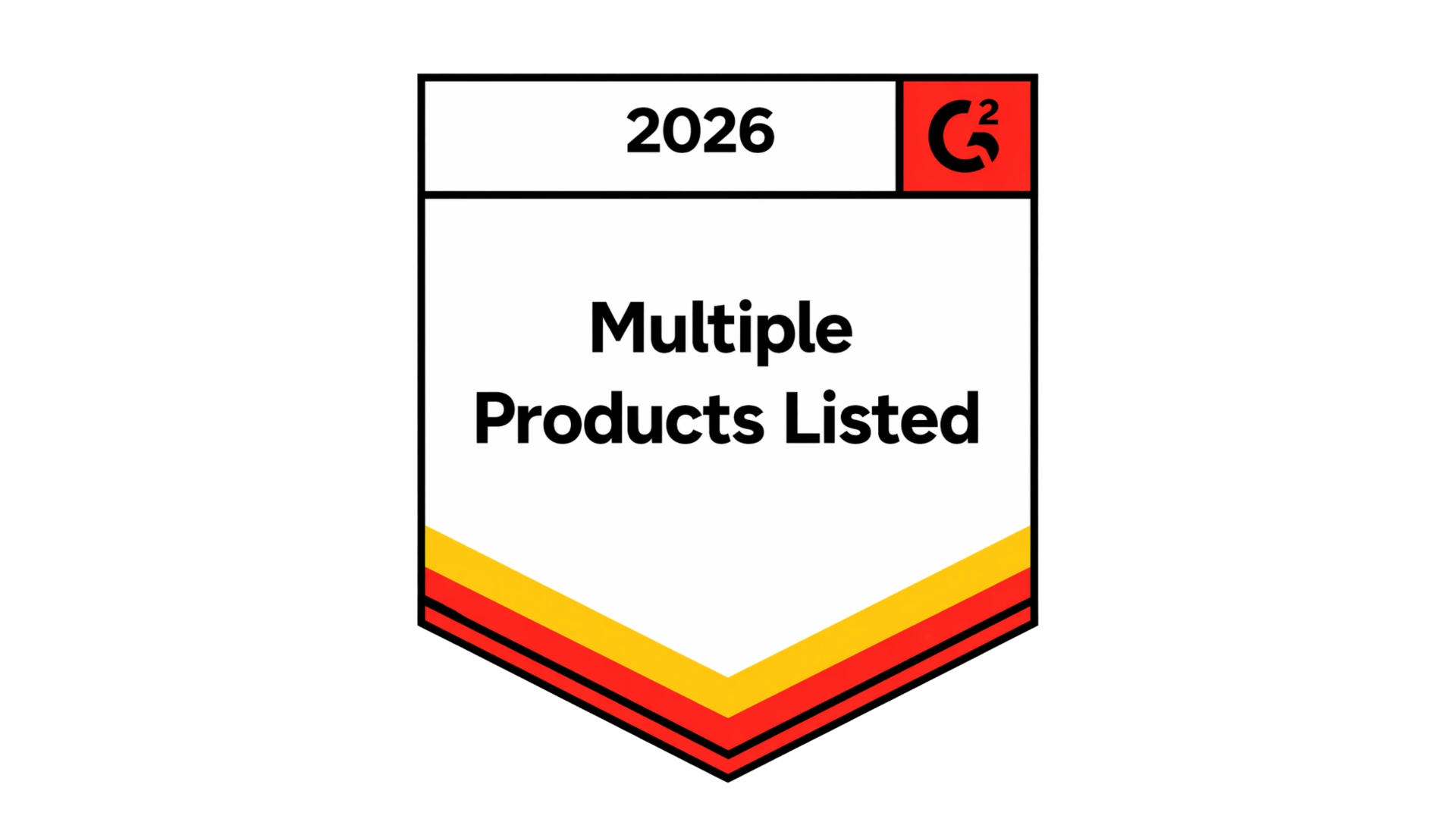 Multiple products listed badge