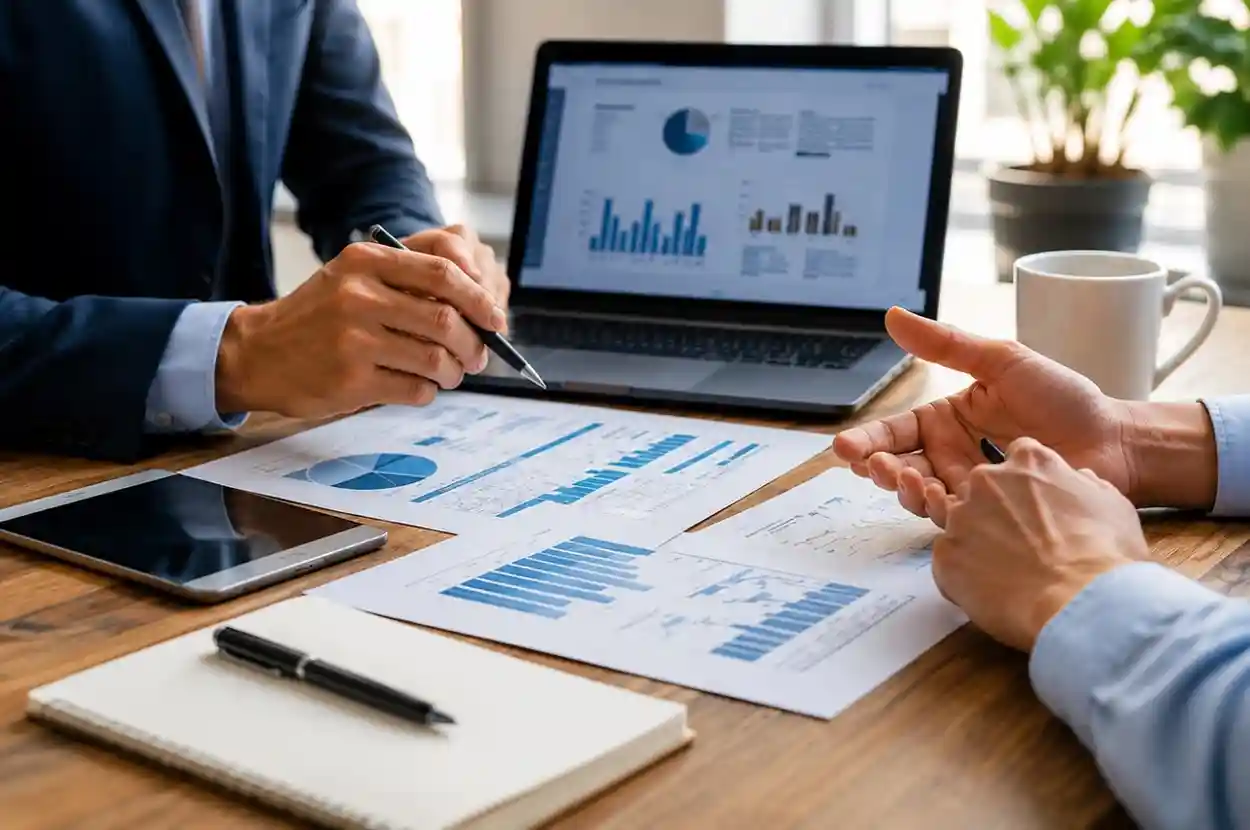 Software consulting services illustration