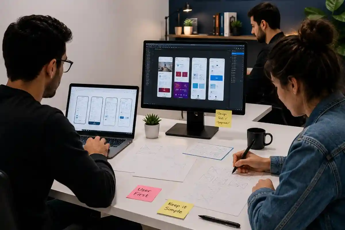 UX and UI design services for startup digital products by SDLC Corp