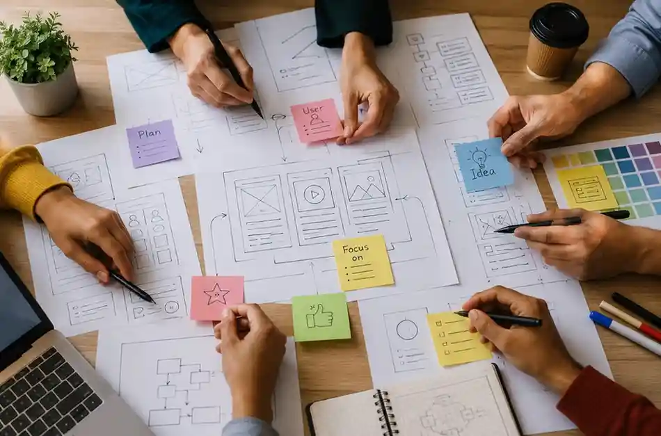 SaaS product design showcase