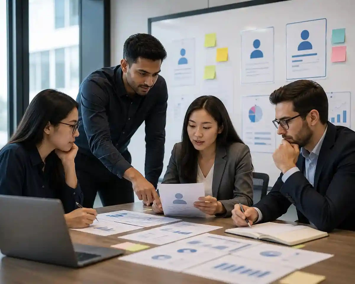 Discovery and stakeholder alignment workshop for UI/UX design project