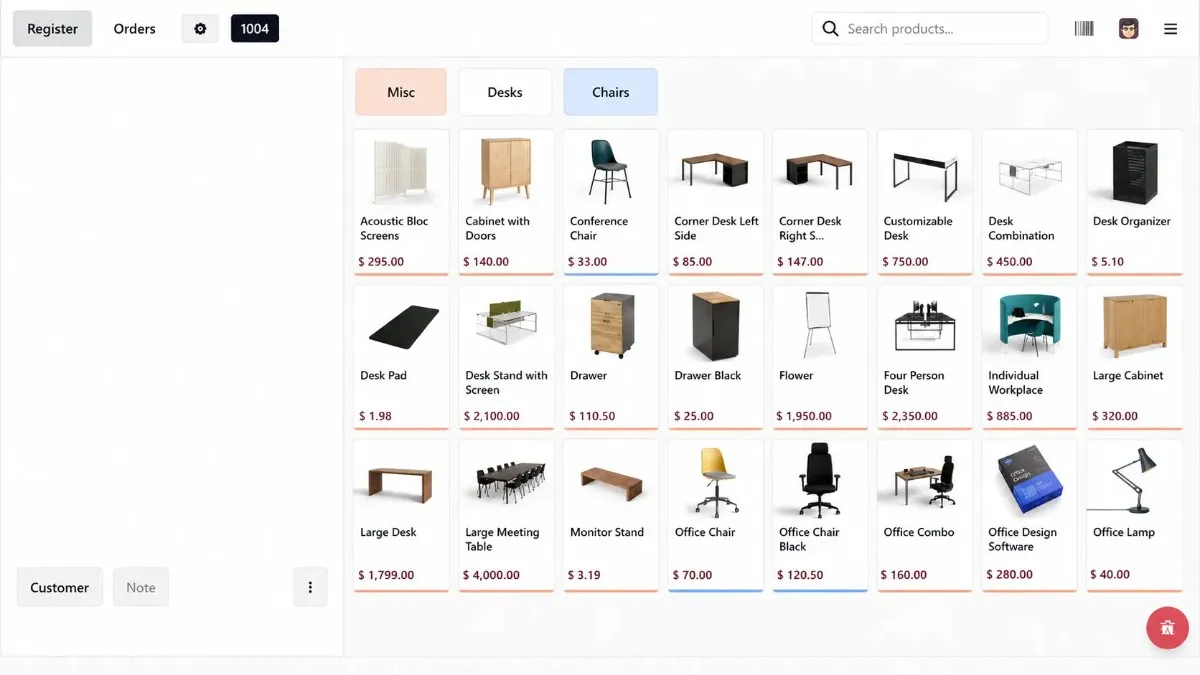 Odoo 19 POS OWL-based extension interface