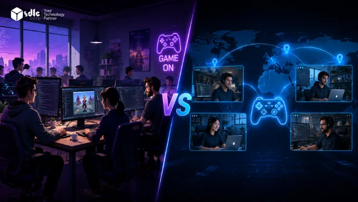 In-house vs outsourced game development comparison for studios and founders