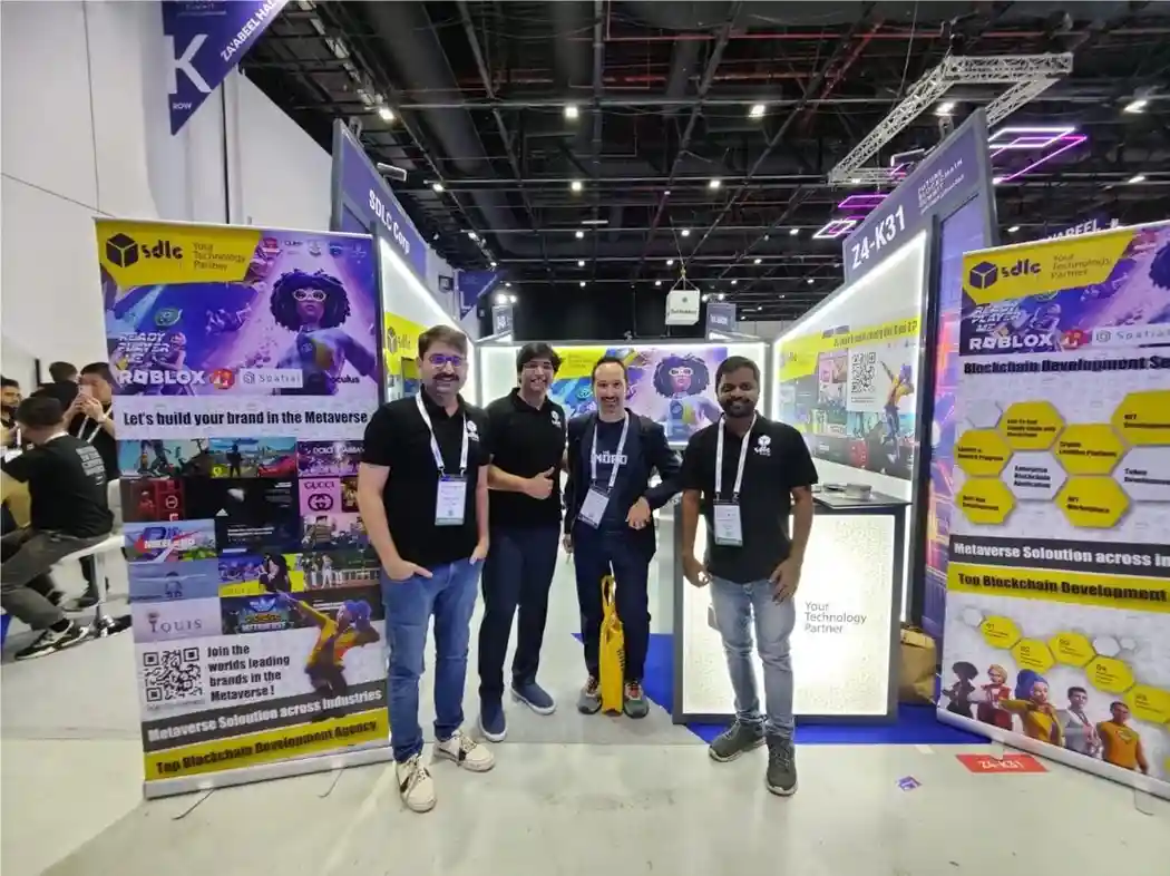 SDLC Corp founders with buyers