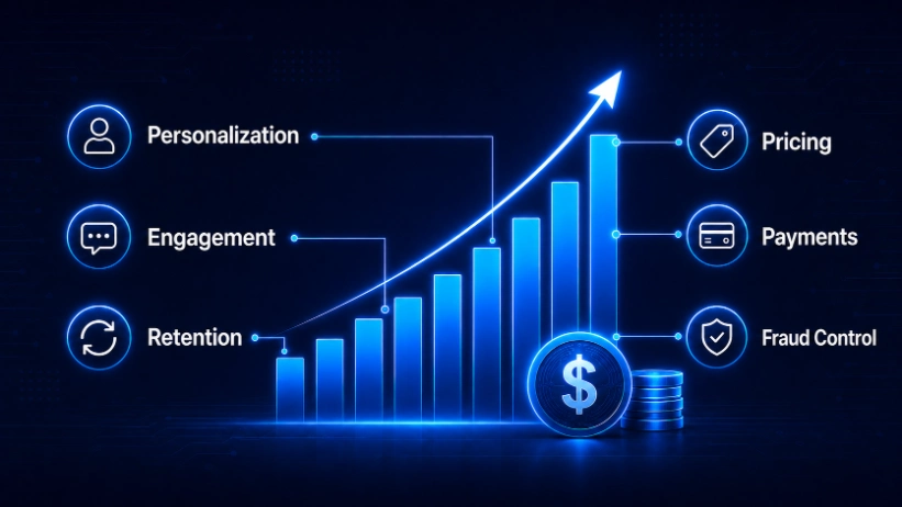 AI revenue growth workflows for iGaming operators across player value engagement payments and sportsbook margin