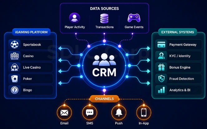 iGaming CRM integration requirements checklist preview