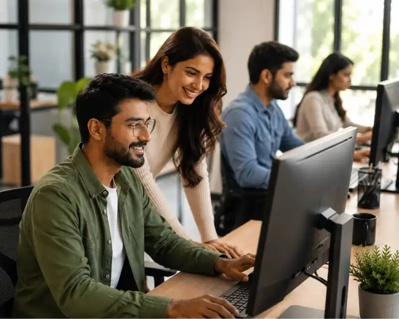 Web development team
