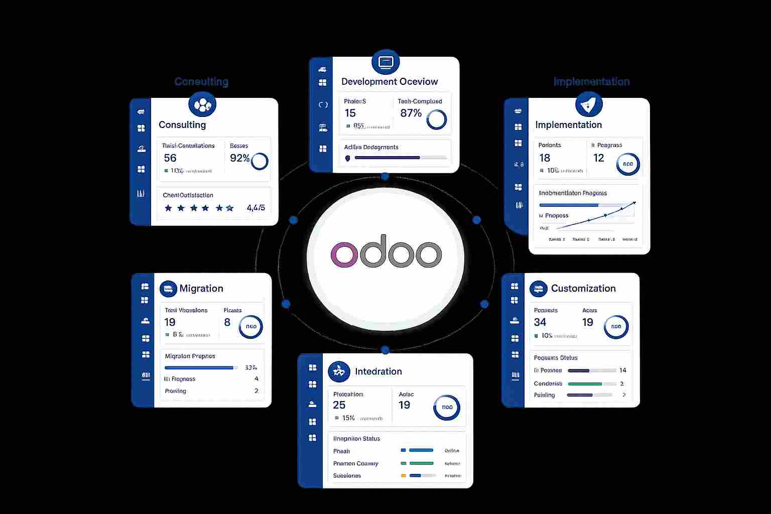 SDLC Corp Official Odoo Partner team at work