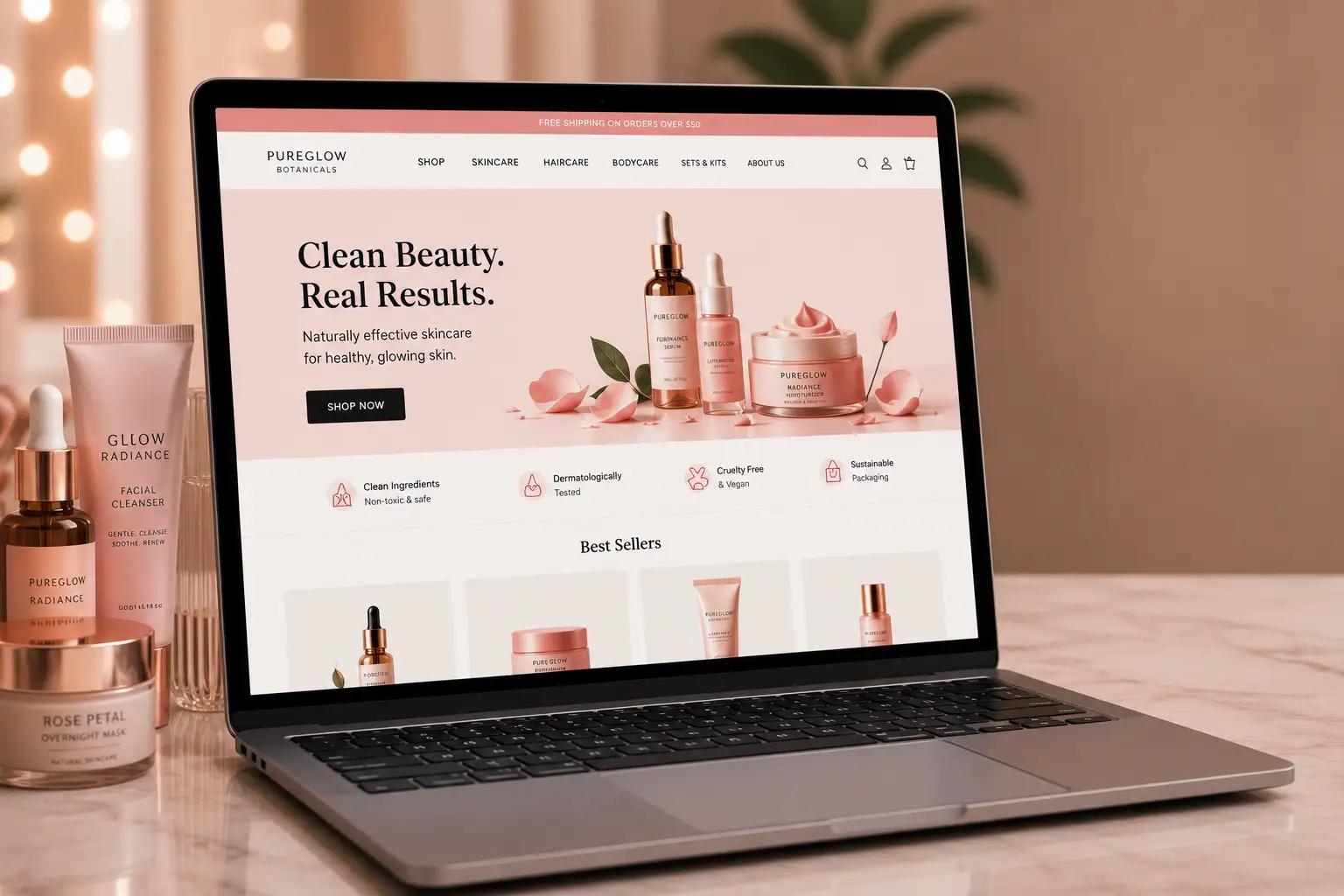 Beauty ecommerce platform case study by SDLC Corp