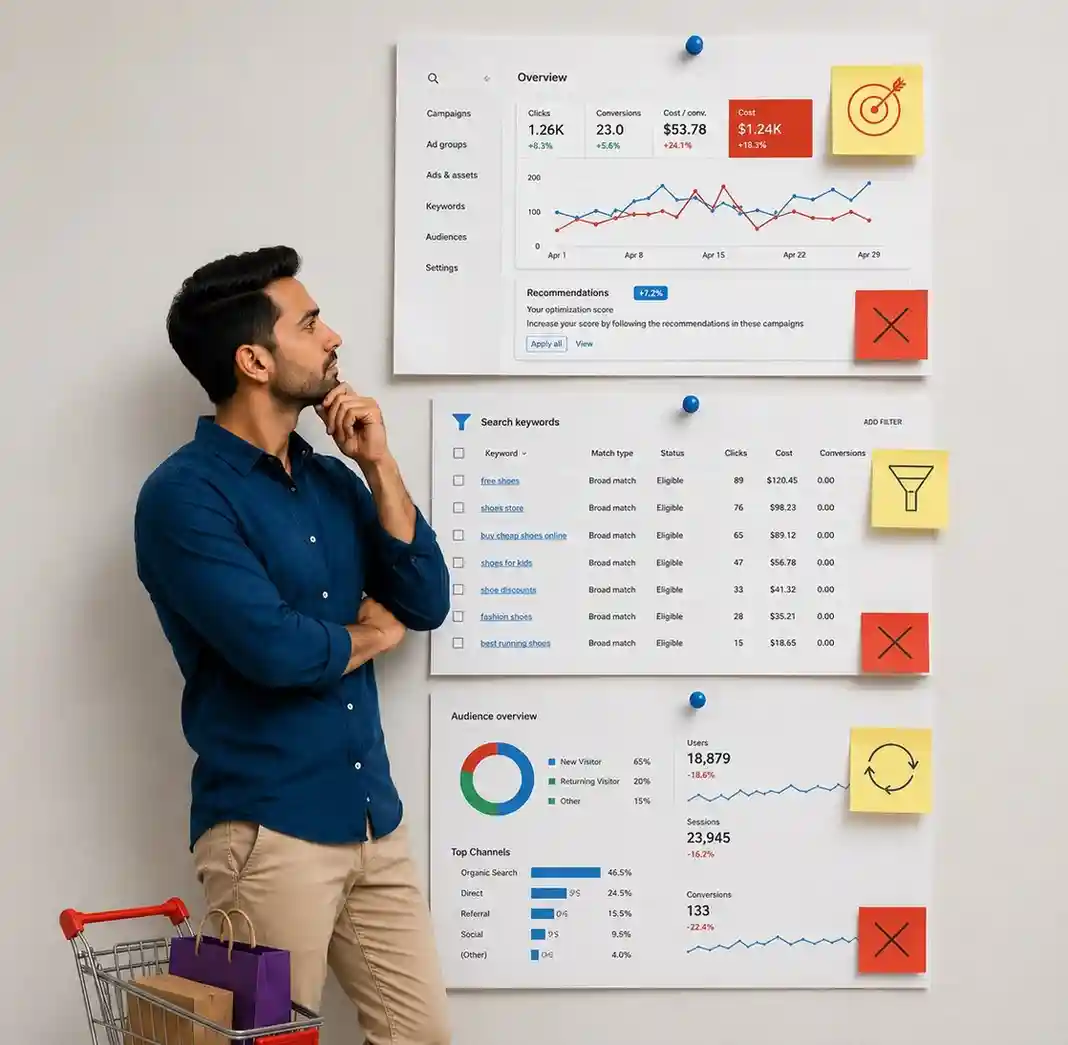 Why most ecommerce PPC campaigns waste ad budget