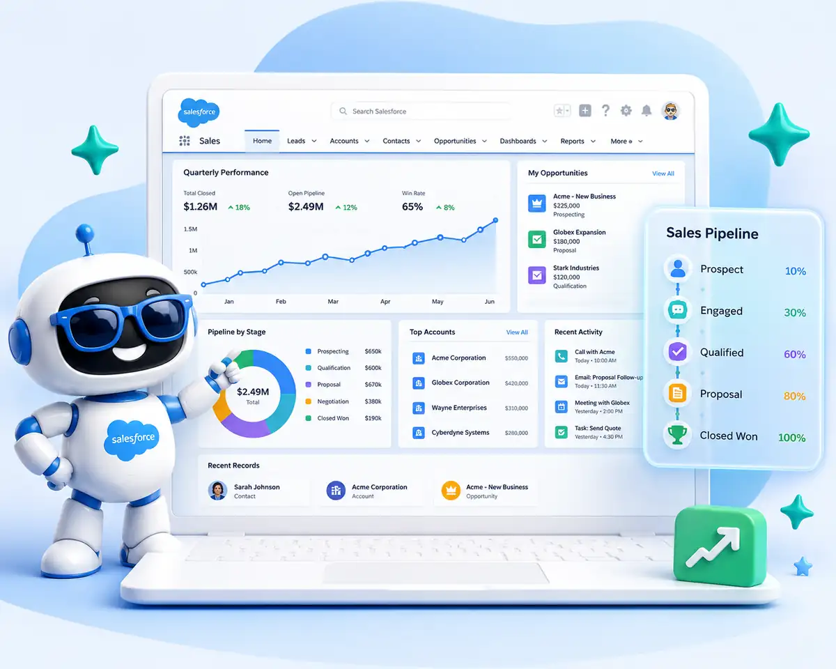 Salesforce to ActiveCampaign middleware connector for Outdoor Adventures member and lead sync