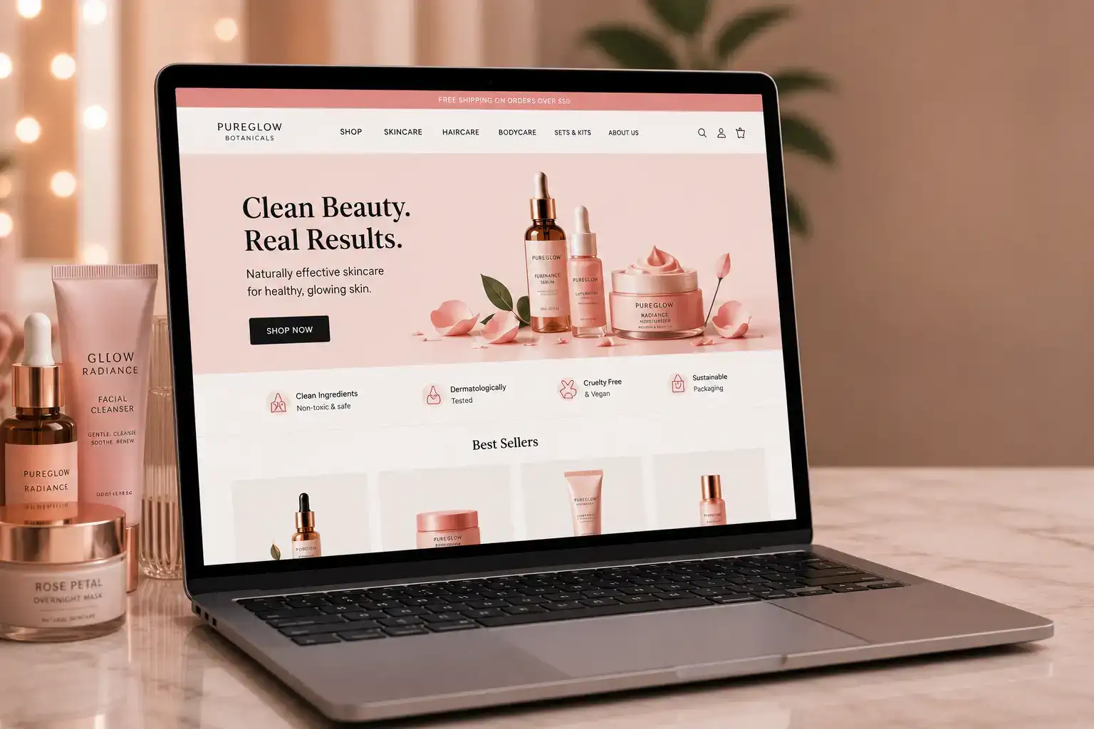 Beauty ecommerce platform case study by SDLC Corp