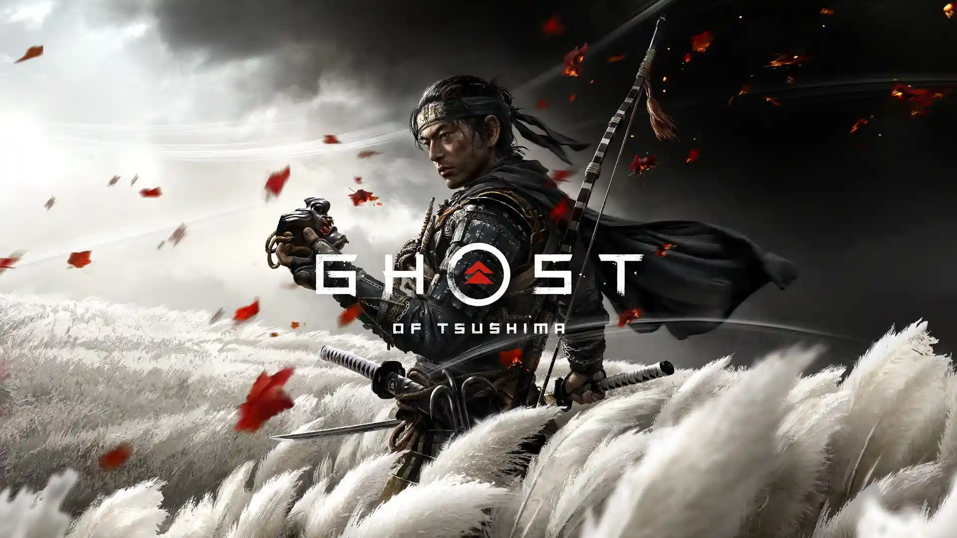 Jin Sakai in official artwork for Ghost of Tsushima