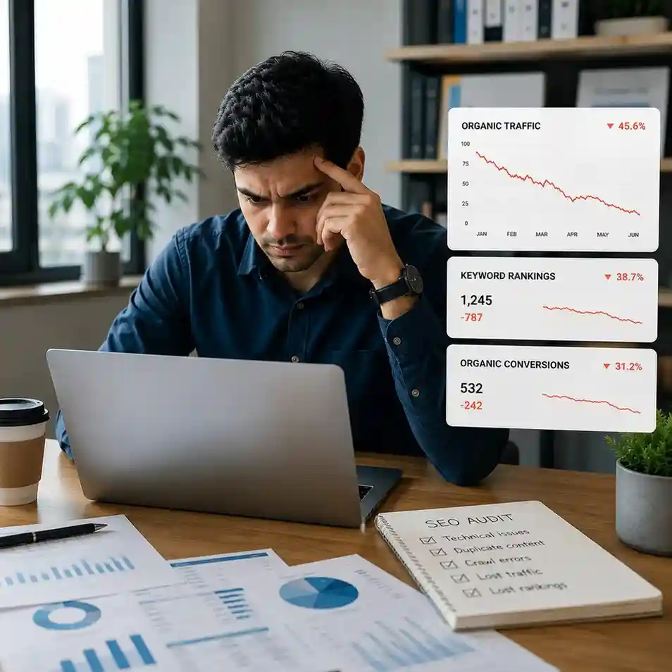 Ecommerce SEO problems we solve for online stores