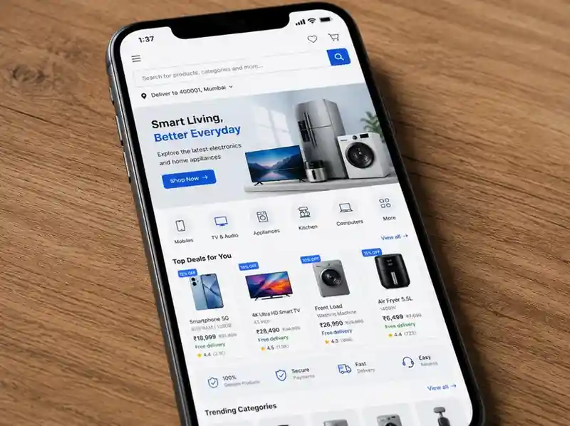 Electronics and appliances ecommerce SEO