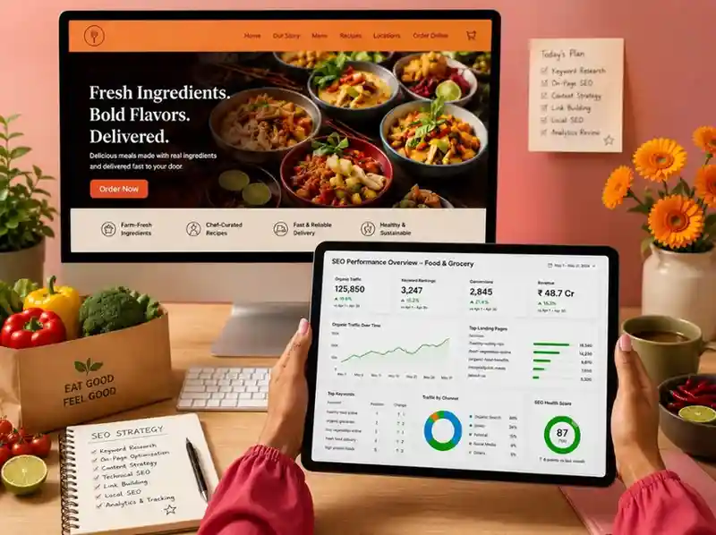 Food and grocery ecommerce SEO